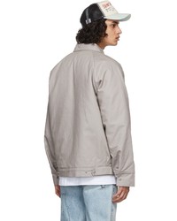 Veste harrington grise Saintwoods