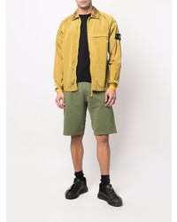 Veste harrington moutarde Stone Island