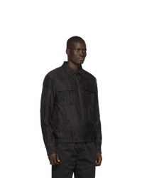 Veste harrington noire Fendi