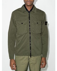 Veste harrington olive Stone Island