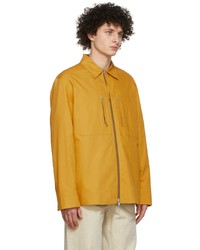 Veste harrington orange Jil Sander