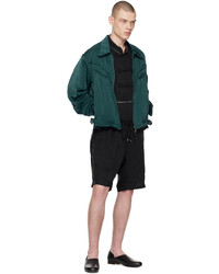 Veste harrington vert foncé RAINMAKER KYOTO