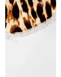 Veste imprimée léopard blanche Maison Margiela