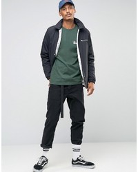 Veste imprimée noire Stussy