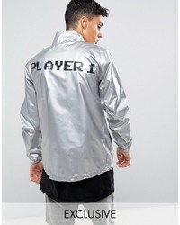 Veste légère argentée