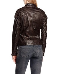 Veste marron foncé Maze