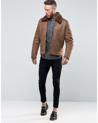 Veste marron Asos