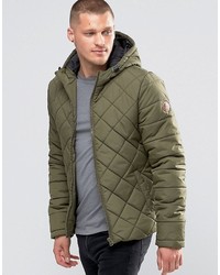 Veste matelassée olive Blend of America