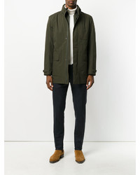 Veste matelassée olive Z Zegna