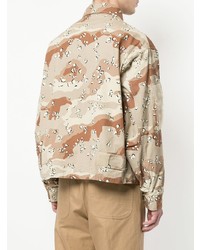 Veste militaire camouflage beige H Beauty&Youth