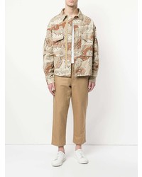 Veste militaire camouflage beige H Beauty&Youth