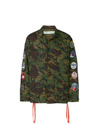 Veste militaire camouflage multicolore