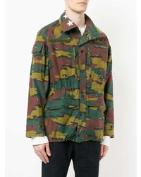 Veste militaire camouflage olive Icons