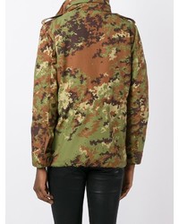 Veste militaire camouflage olive Dsquared2