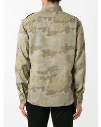 Veste militaire camouflage olive Fay