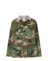 Veste militaire camouflage olive Forte Dei Marmi Couture