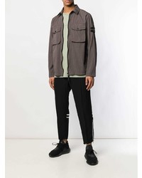 Veste militaire marron Stone Island