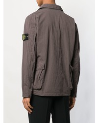 Veste militaire marron Stone Island