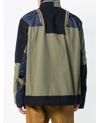 Veste militaire multicolore Sacai