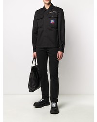 Veste militaire noir Alexander McQueen