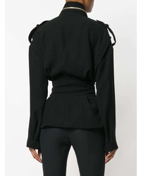 Veste militaire noire Alexandre Vauthier