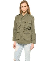 Veste militaire olive