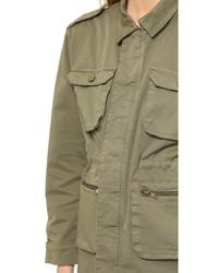 Veste militaire olive