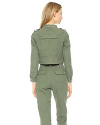 Veste militaire olive