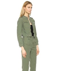 Veste militaire olive