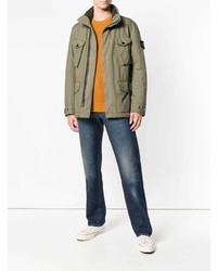 Veste militaire olive Stone Island