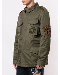 Veste militaire olive Dolce & Gabbana