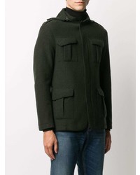 Veste militaire vert foncé Eleventy