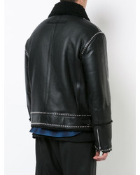 Veste motard à clous noire Givenchy