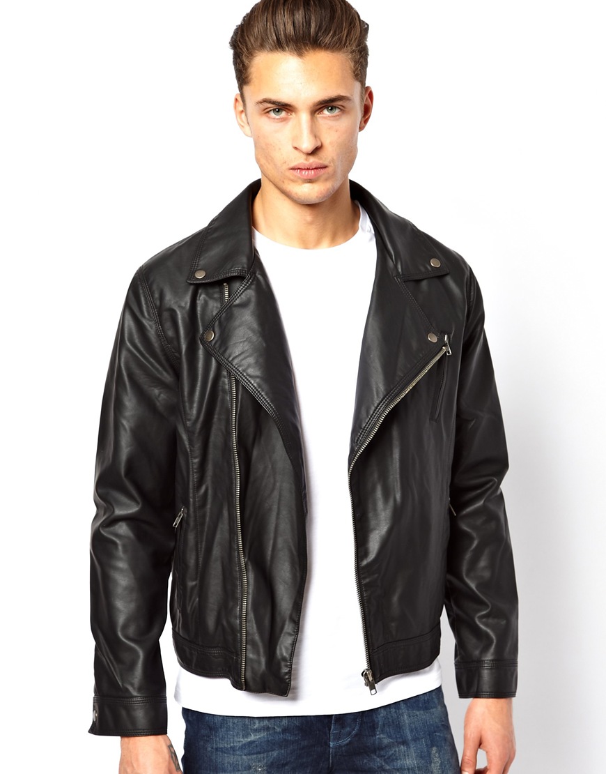 Gilet Motard En Cuir Noir Barney's - Taille S - Boutons Pression