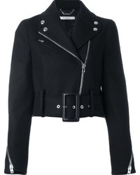 Veste motard en laine noire Givenchy