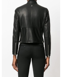 Veste motard noire Dondup