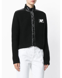 Veste noire Courreges