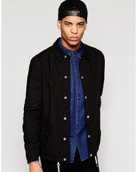Veste noire Pull&Bear