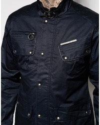 Veste noire Ringspun