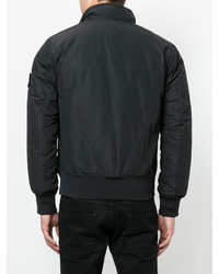 Veste noire Stone Island