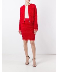 Veste ornée rouge Givenchy