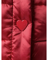 Veste rouge Love Moschino