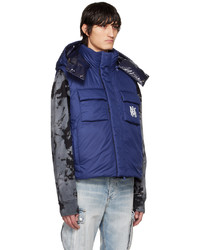 Veste sans manches bleu marine Amiri