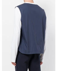 Veste sans manches bleu marine Tonello Cs