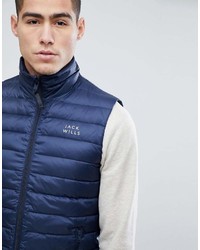 Veste sans manches bleu marine Jack Wills