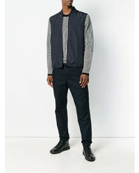 Veste sans manches bleu marine Z Zegna