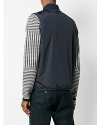 Veste sans manches bleu marine Z Zegna