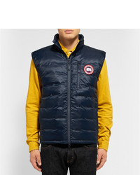 Veste sans manches bleu marine Canada Goose