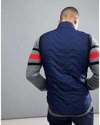 Veste sans manches bleu marine