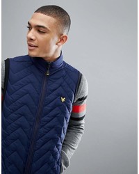 Veste sans manches bleu marine